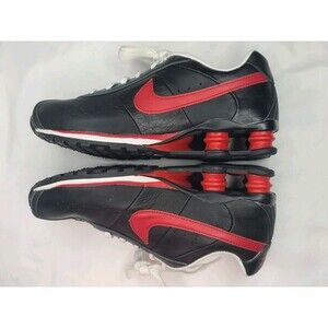 Nike Shox Men’s Shoes Black Red White – Style 309354-061 – Pre-Owned